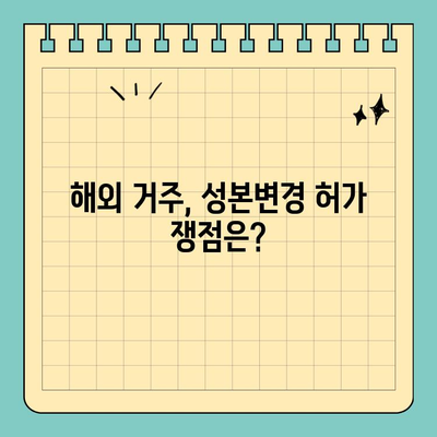 해외 거주 성인, 성본변경 허가 승소 사례| 성공 전략 및 주요 쟁점 | 성인, 성본변경, 해외 거주, 승소 사례, 법률 팁