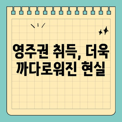 트럼프 행정부 이민 정책과 미국 영주권 취득 변화| 현황 분석 및 주요 이슈 | 미국 이민, 영주권, 이민 정책, 트럼프, 현황, 분석