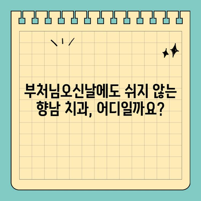 향남 부처님오신날에도 진료하는 치과 찾기| 정상 진료 치과 목록 | 향남, 부처님오신날, 휴일 진료, 치과