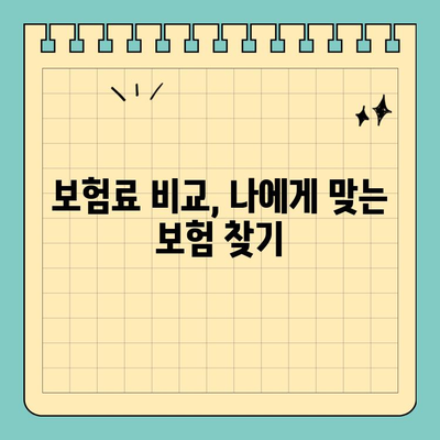 보청기 실비보험, 나에게 맞는 정책 찾기 | 보험료 비교, 보장 범위 확인, 추천 가이드
