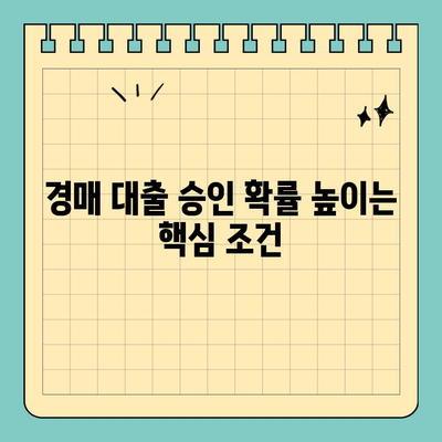 부동산 경매대출 획득, 남성이 알아야 할 5가지 비결 | 경매, 대출, 성공 전략, 부동산 투자