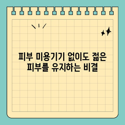 천수애진S 선물로 피부 미용기기 없이도 젊은 피부 유지? | 천수애진S, 피부 관리, 젊은 피부, 선물