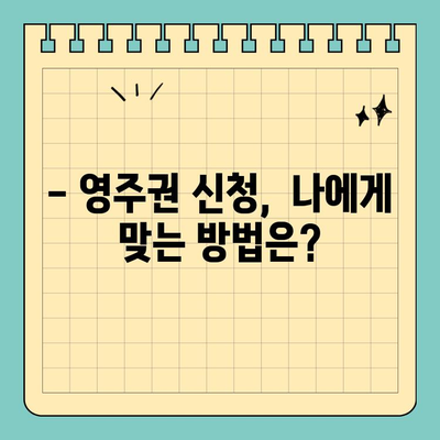 영국 영주권 신청, 얼마나 걸릴까요? | 영주권 신청 기간, 필요한 서류, 주의 사항